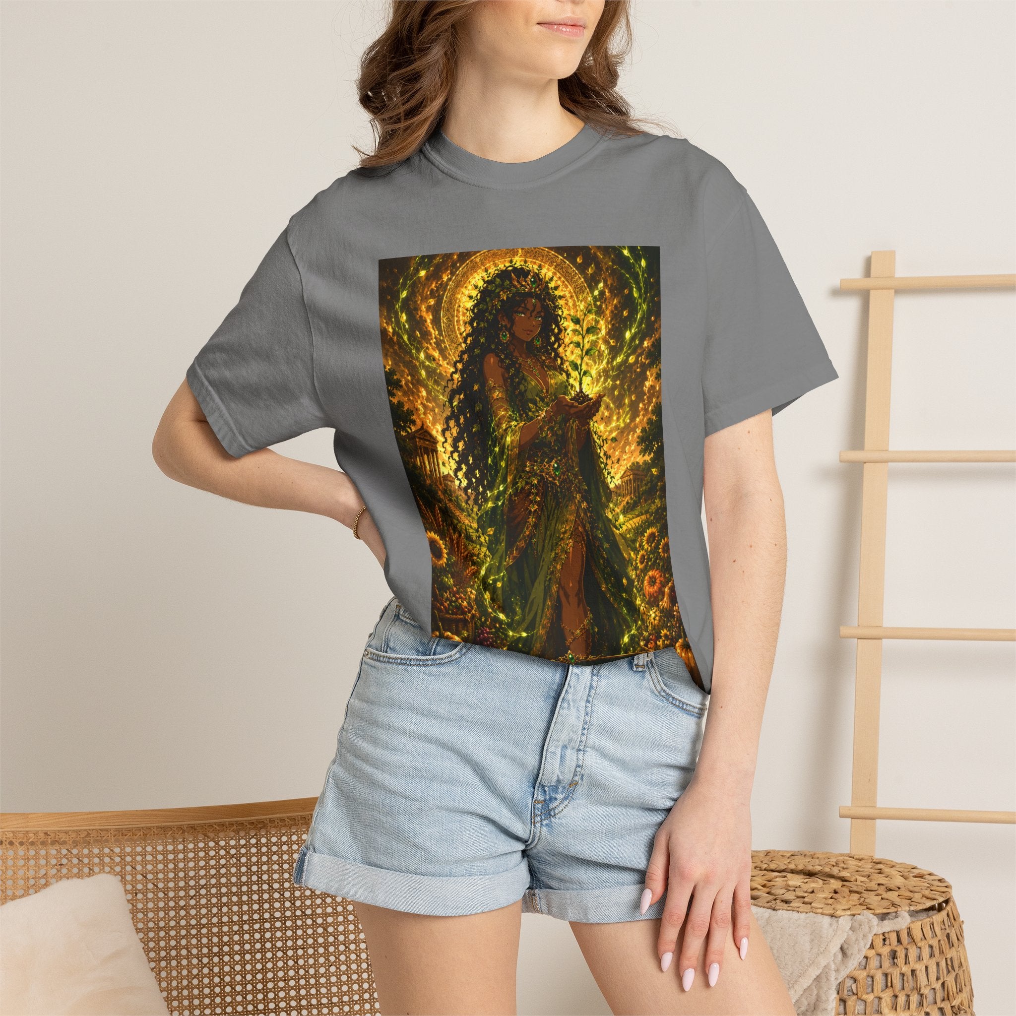 Demeter Goddess Tee — Graphic T-Shirt
