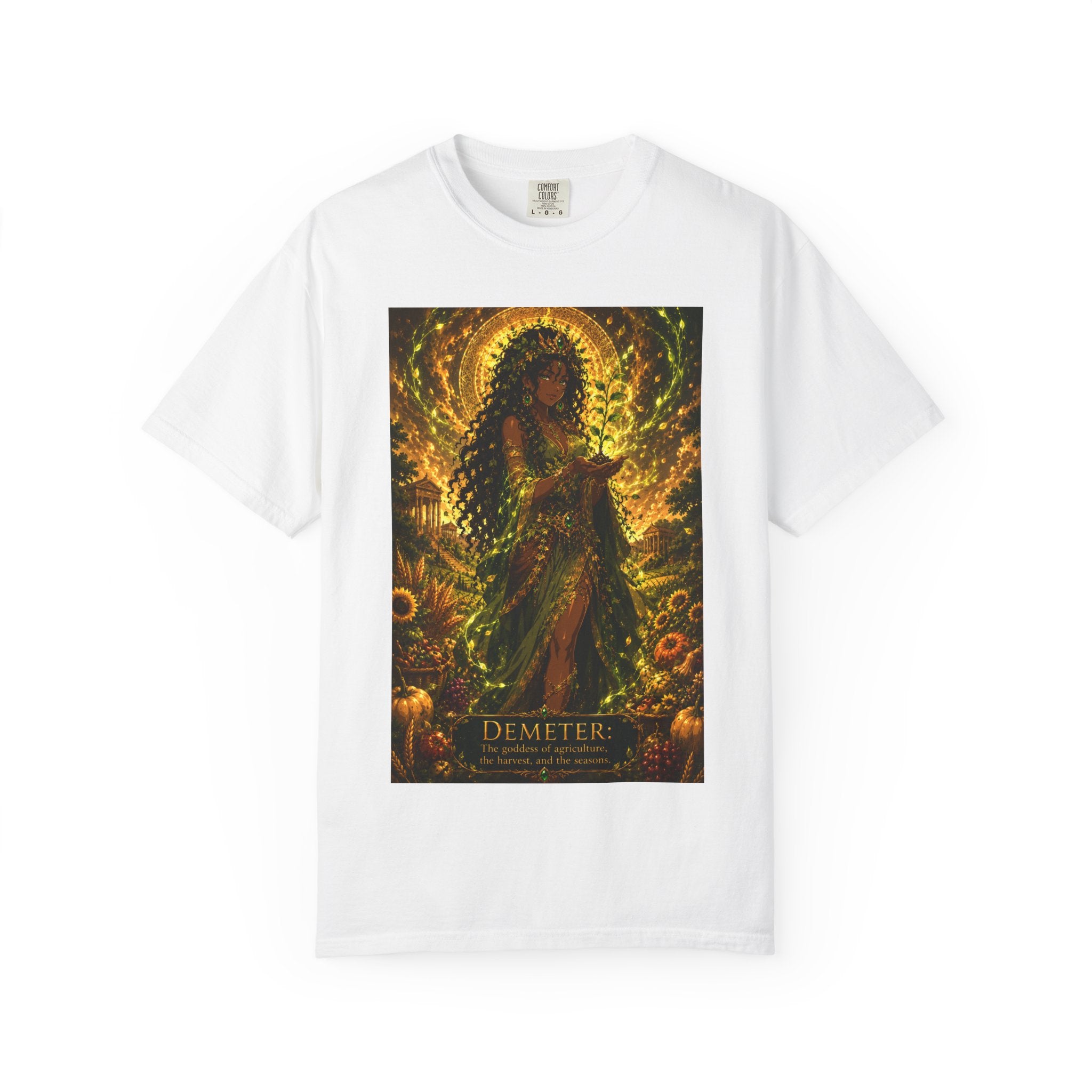 Demeter Goddess Tee — Graphic T-Shirt