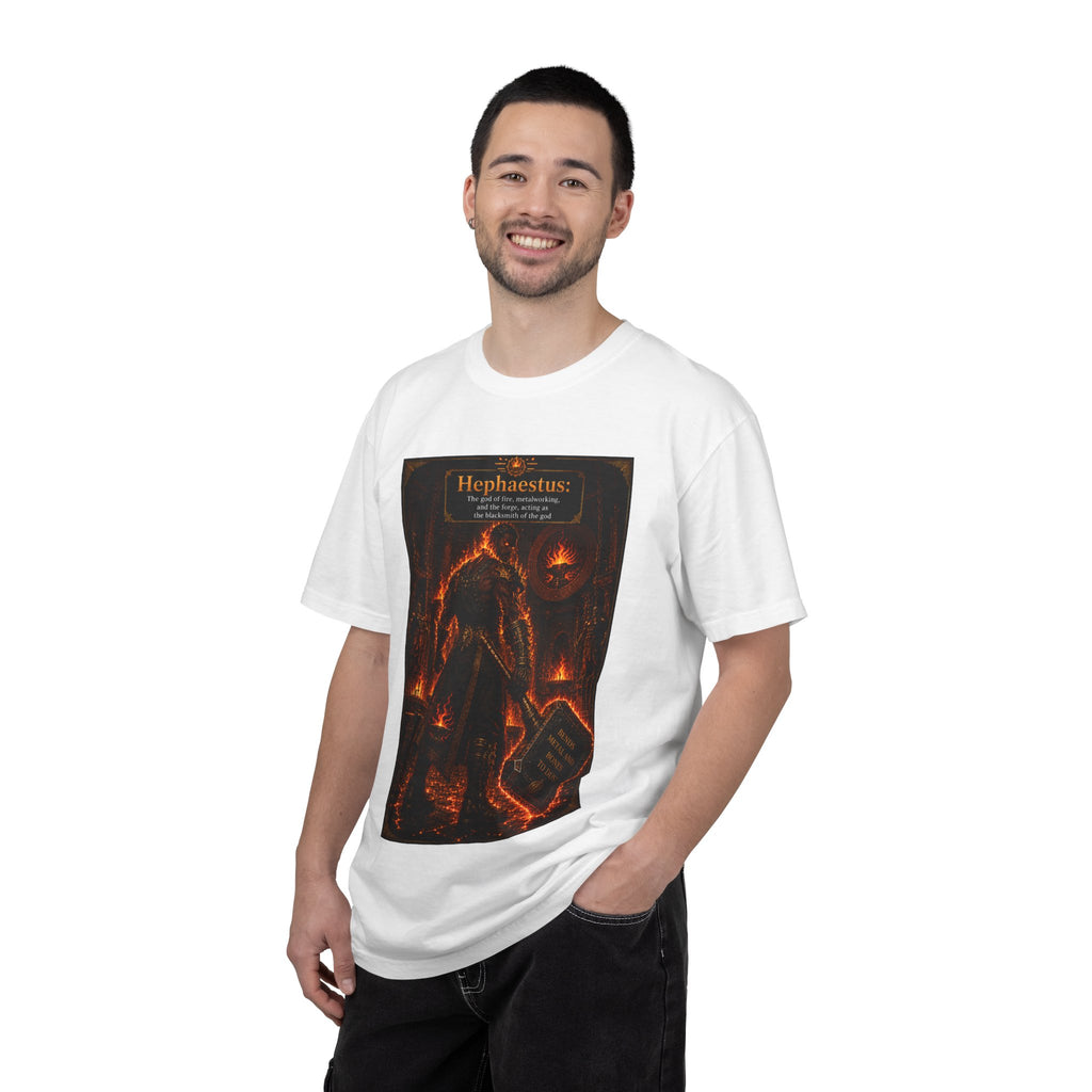 Hephaestus Blacksmith— Fiery Forge Graphic T-Shirt