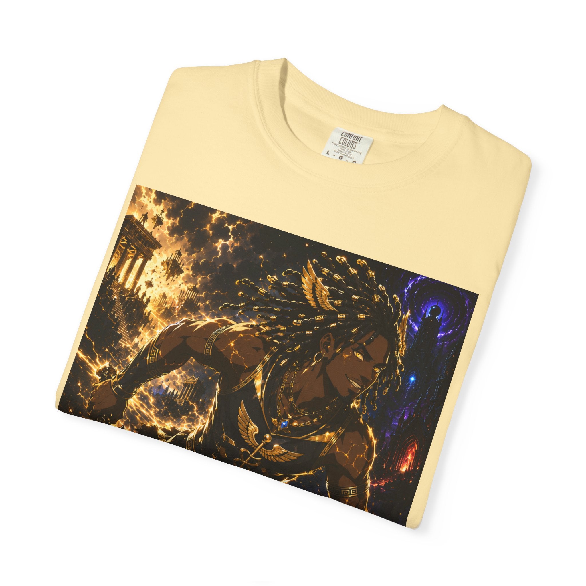 Astro Runner Graphic T-Shirt — Cosmic Athlete Art Tee