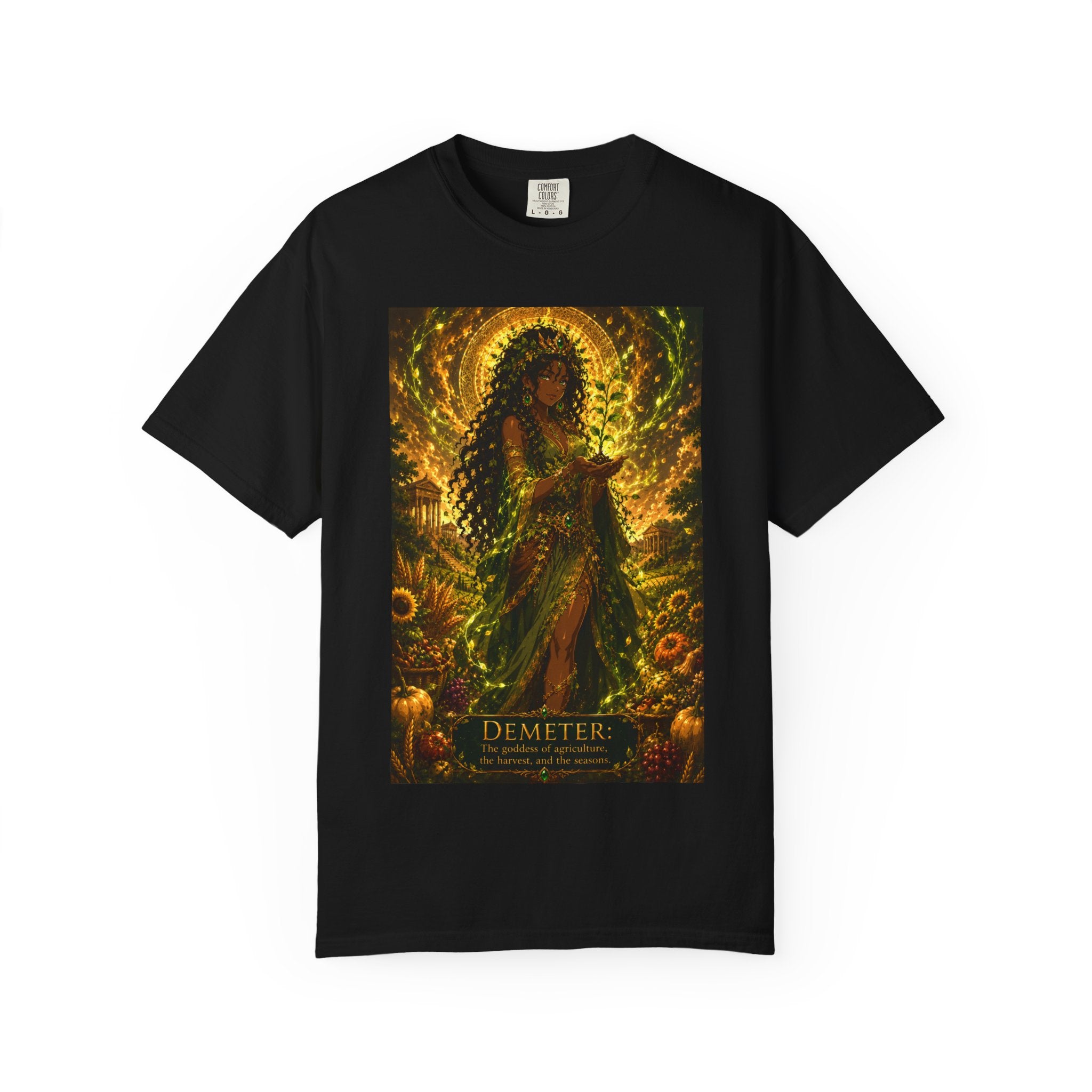 Demeter Goddess Tee — Graphic T-Shirt