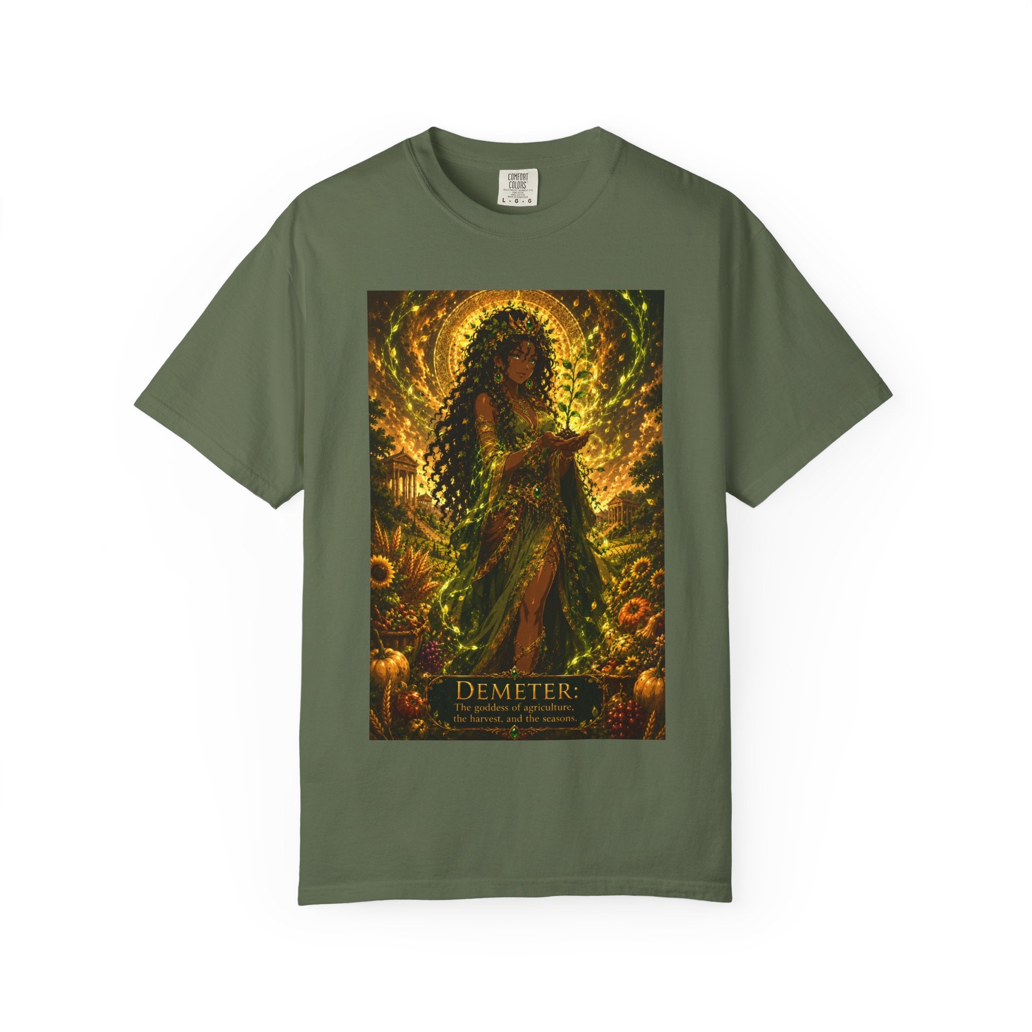 Demeter Goddess Tee — Graphic T-Shirt