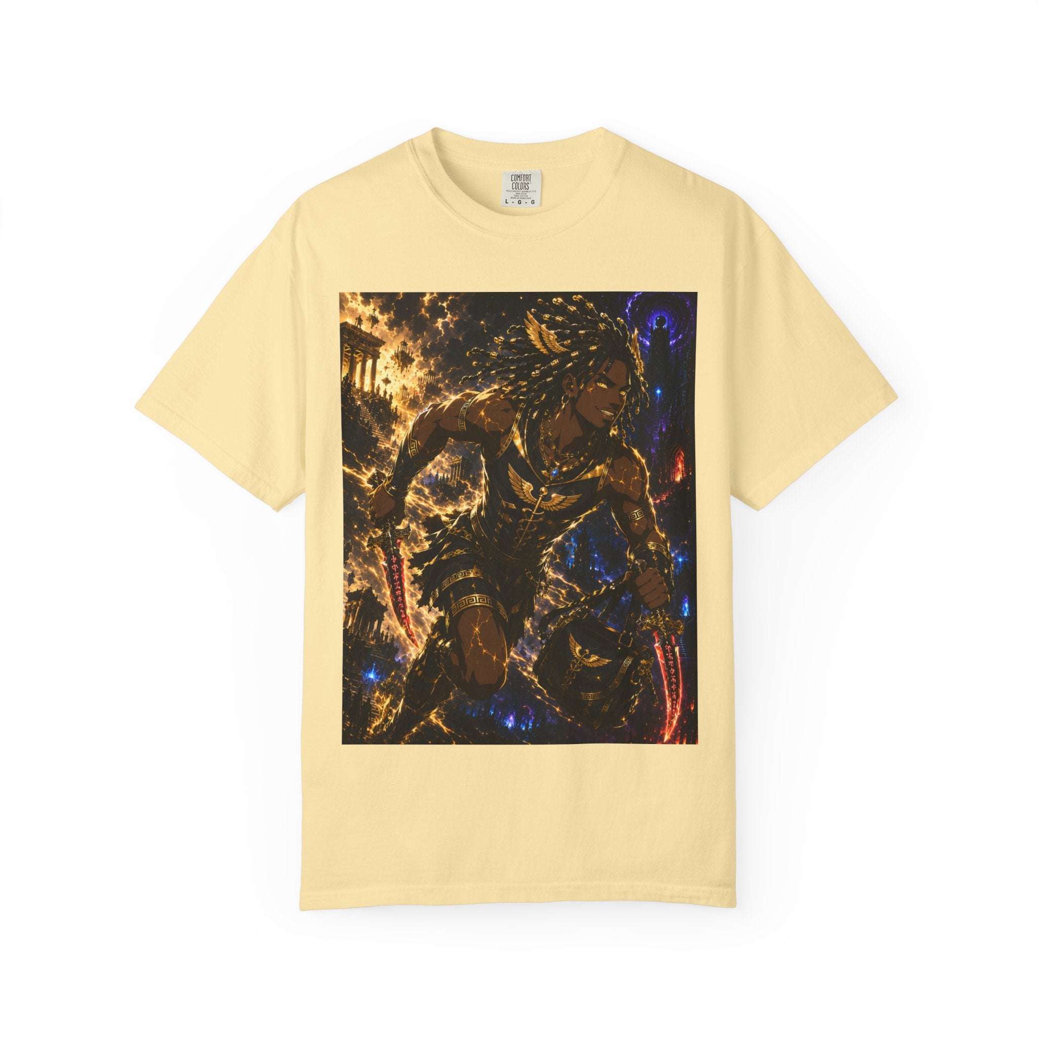 Astro Runner Graphic T-Shirt — Cosmic Athlete Art Tee