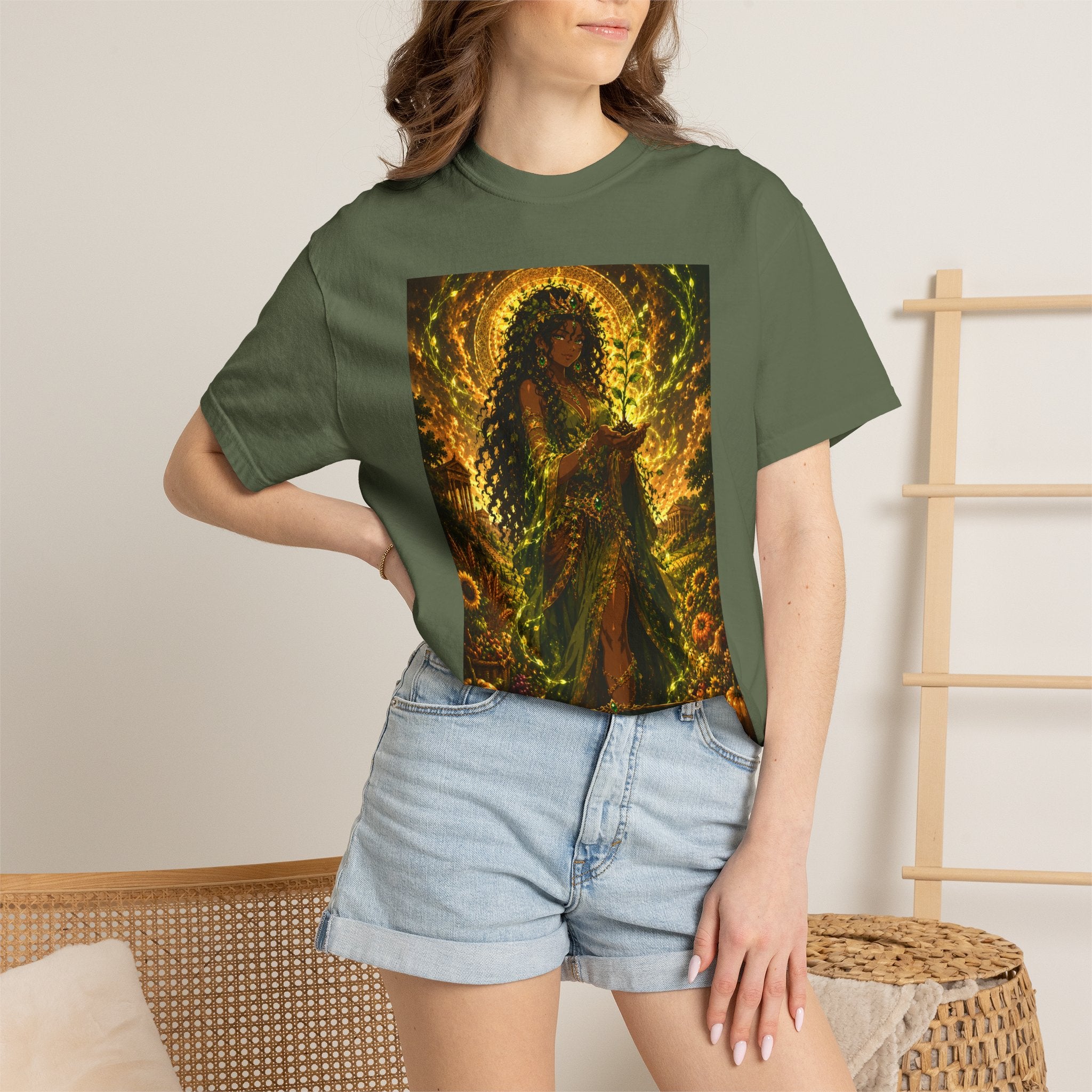 Demeter Goddess Tee — Graphic T-Shirt