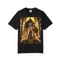 Athena Goddess Graphic T-Shirt — Golden Mythology Art Tee
