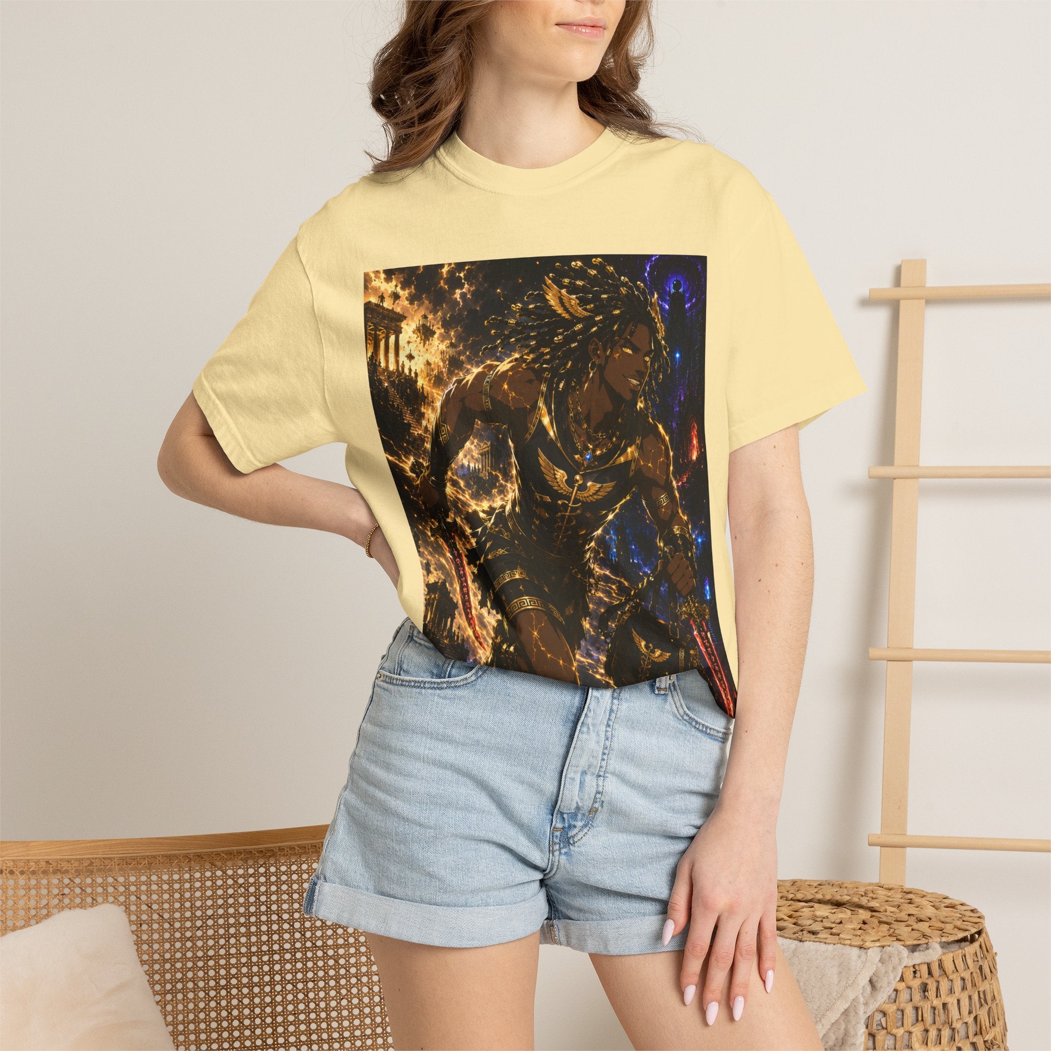 Astro Runner Graphic T-Shirt — Cosmic Athlete Art Tee