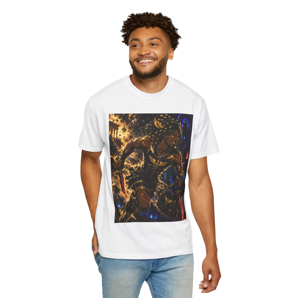 Astro Runner Graphic T-Shirt — Cosmic Athlete Art Tee