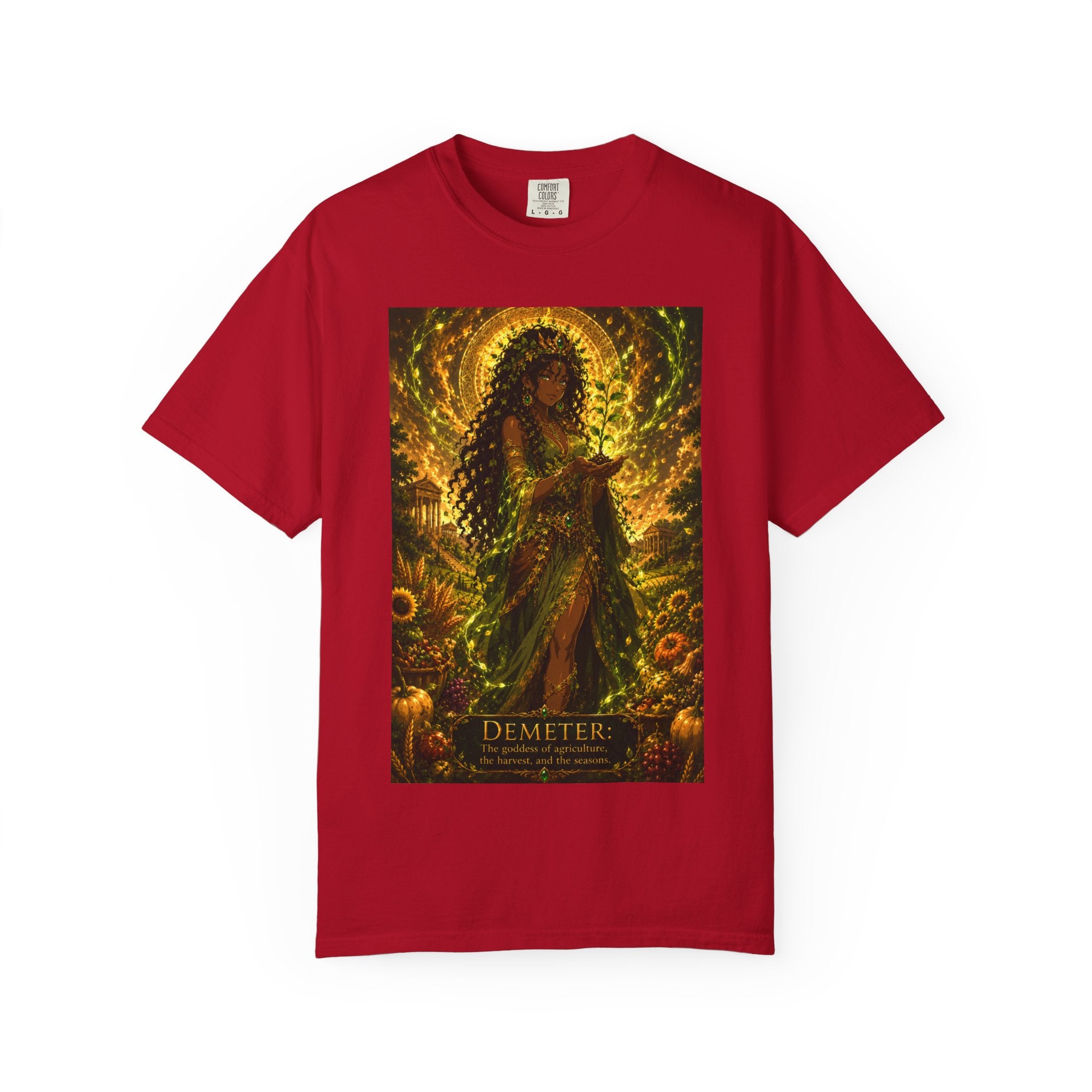 Demeter Goddess Tee — Graphic T-Shirt